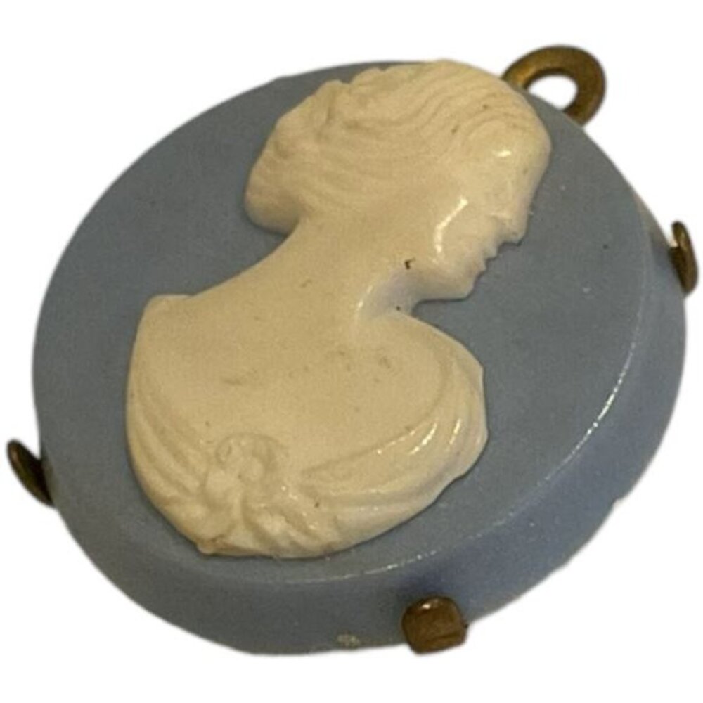 Wedgwood Vintage Pendants Charm Earring Cameo